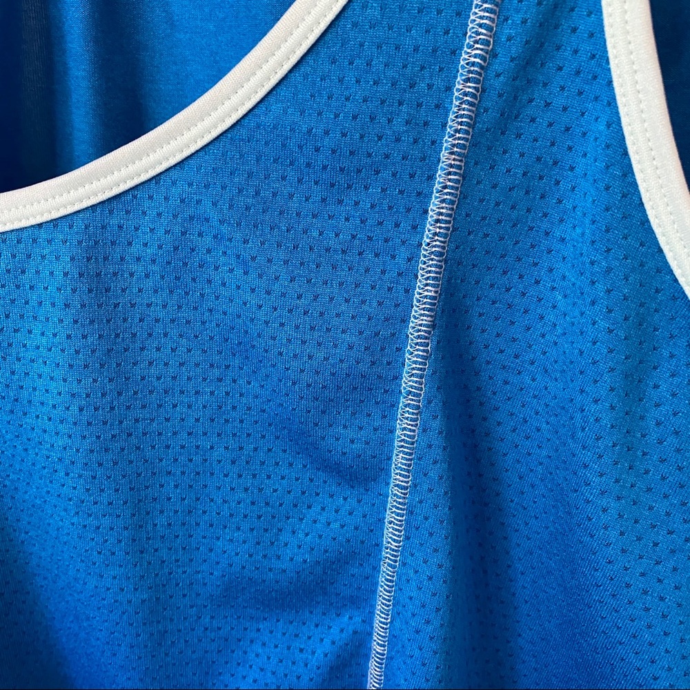 Champion Blue Racer Back Tank Top- Mesh Backing - Picture 7 of 7